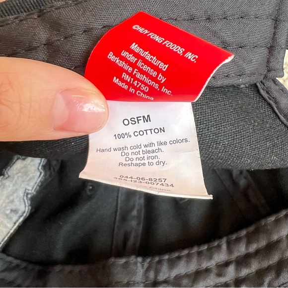 Huy Fong SRIRACHA Official Hot Sauce Black Cotton Adjustable Baseball Cap Hat OS - Picture 4 of 8